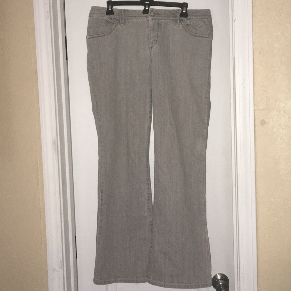 CAbi gray Jeans